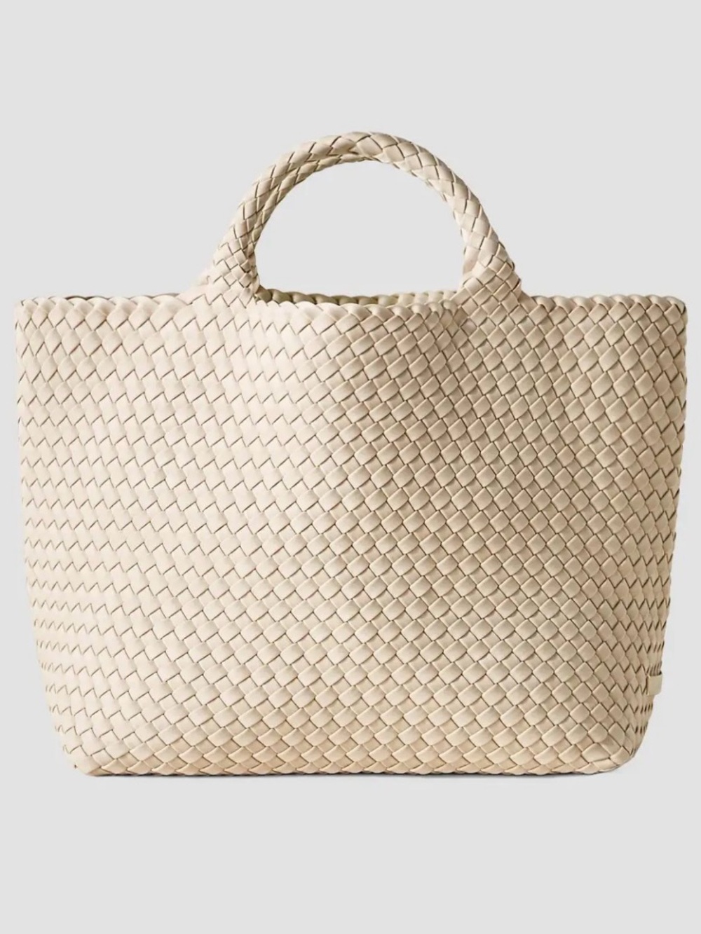 Naghedi Medium St. Barth’s Tote & Pouch in Ecru